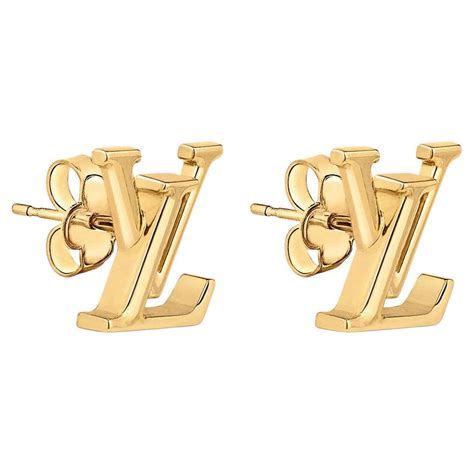 louis vuitton earrings v|louis vuitton earrings v silver.